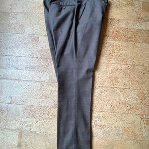 Grey small wool dress pants 33x30